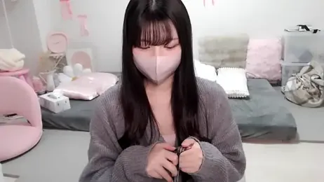 moka-neko webcam model stream image