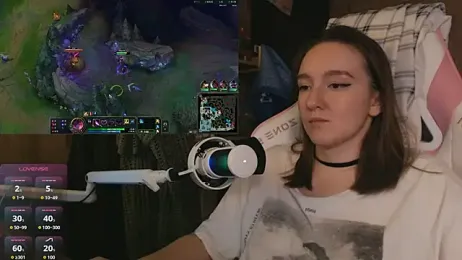 MoonlishSiren webcam model stream image