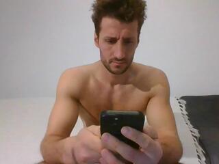 Chris Aron webcam flirt4free model stream image