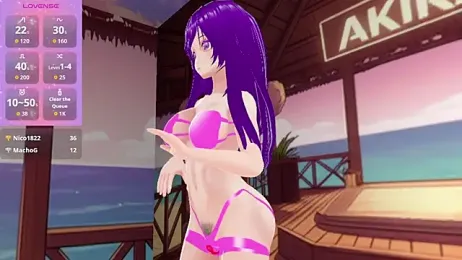 AkiraVixent webcam model stream image