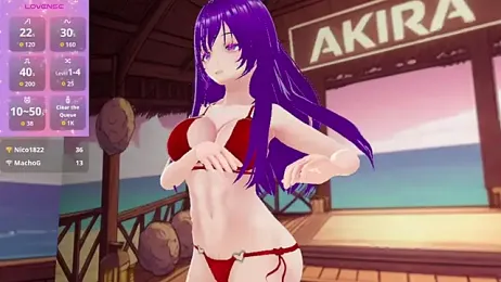 AkiraVixent webcam model stream image