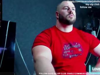 muscularjohnforu webcam model stream image