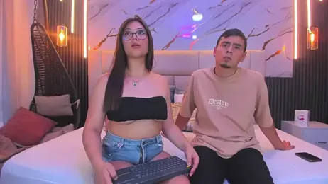 ChloeandAdam webcam model stream image