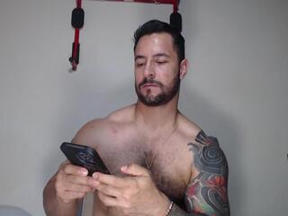 Daniel Campbell webcam flirt4free model stream image