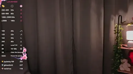 AnnieKim_ webcam model stream image